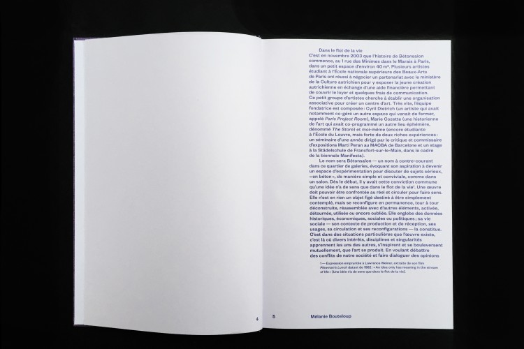 B&eacute;tonsalon, Villa Vassilieff 2003-2018. 15 ans dans le flot de la vie.