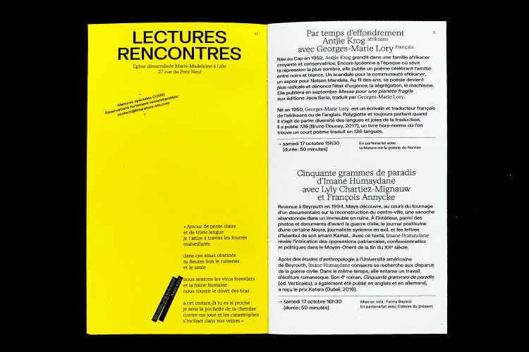 Litt&eacute;rature, etc.