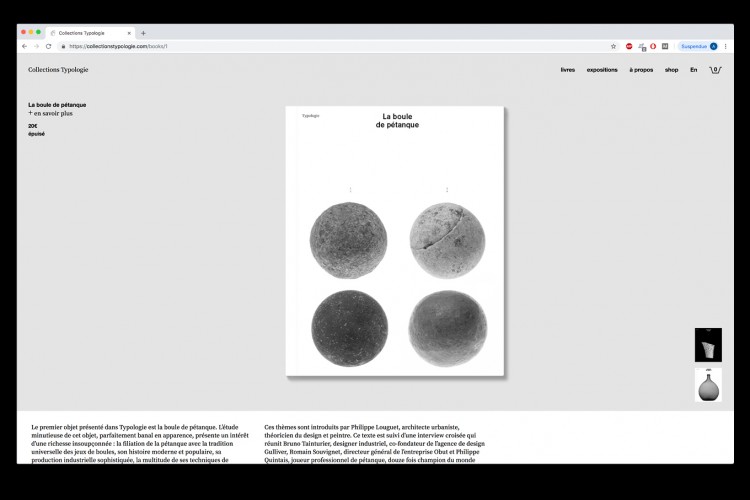 Typologie &mdash; site internet
